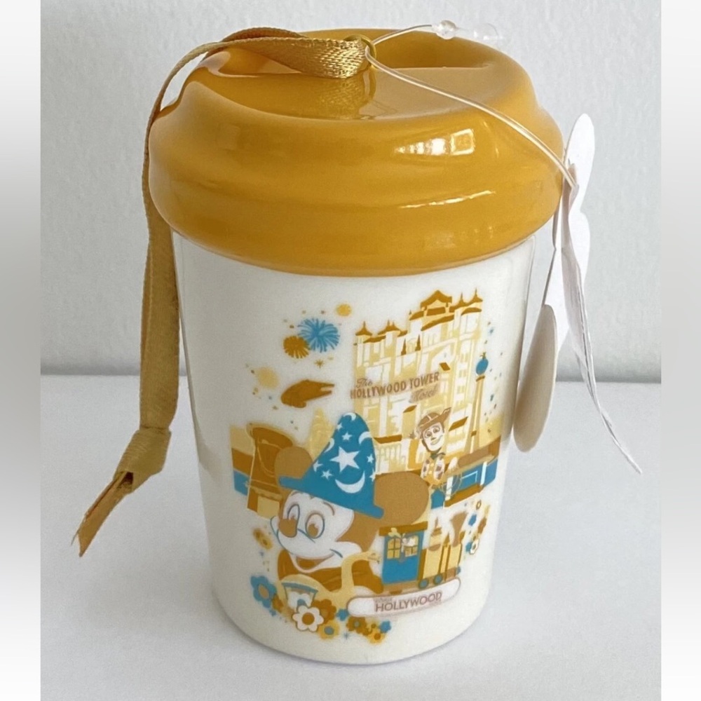 Disney Starbucks cup Hollywood Studios ornament 2.5 inch 2021 new with tags